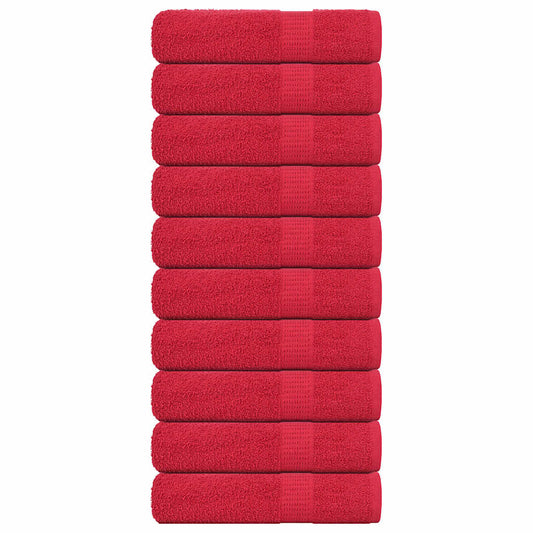 Shower Towels "FROGN" 10 pcs Red 70x140 cm 360 gsm