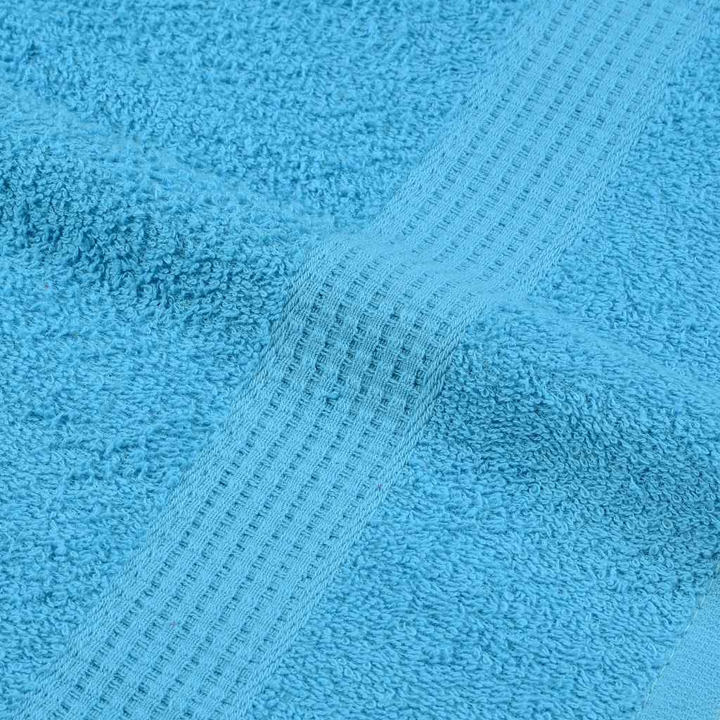Guest Towels "FROGN" 10 pcs Turquoise 30x50 cm 360 gsm