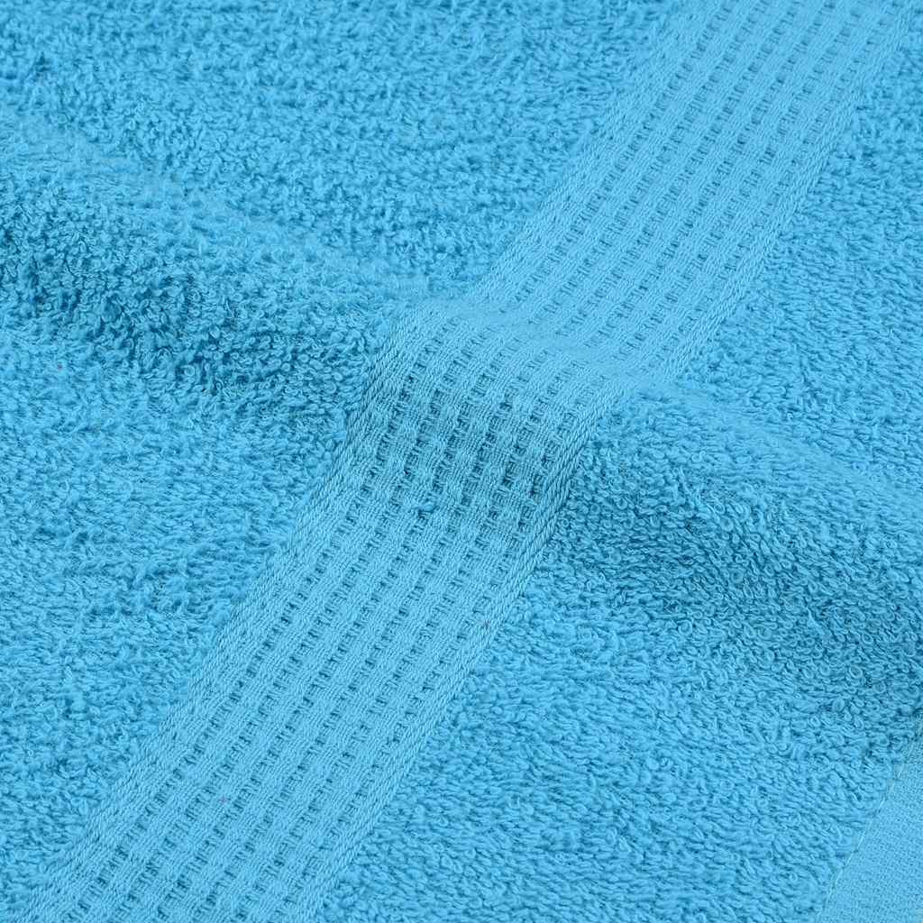 Bath Towels "FROGN" 10 pcs Turquoise 100x150 cm 360 gsm