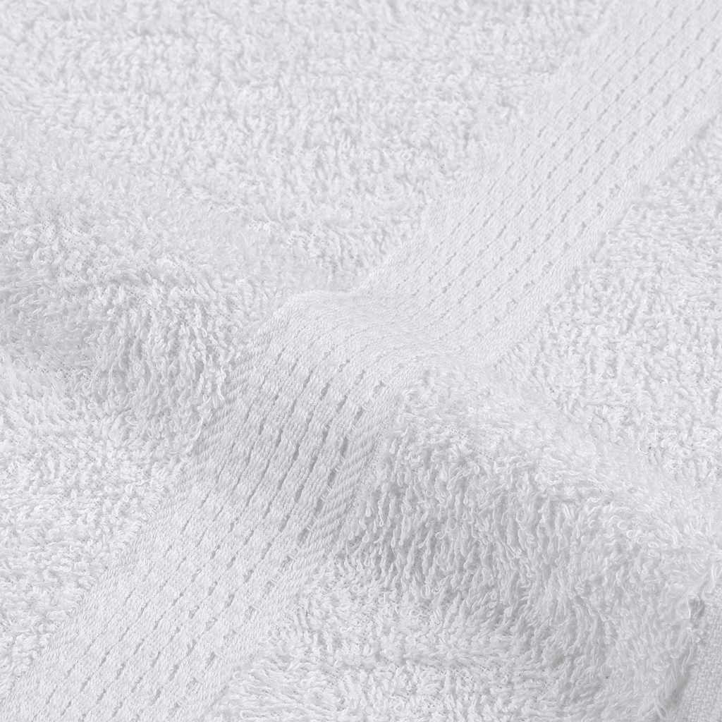 8 Piece Towel Set "FROGN" White 360 gsm