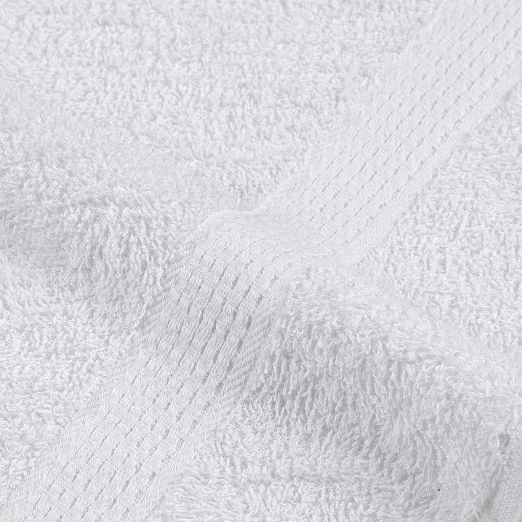 6 Piece Towel Set "FROGN" White 360 gsm