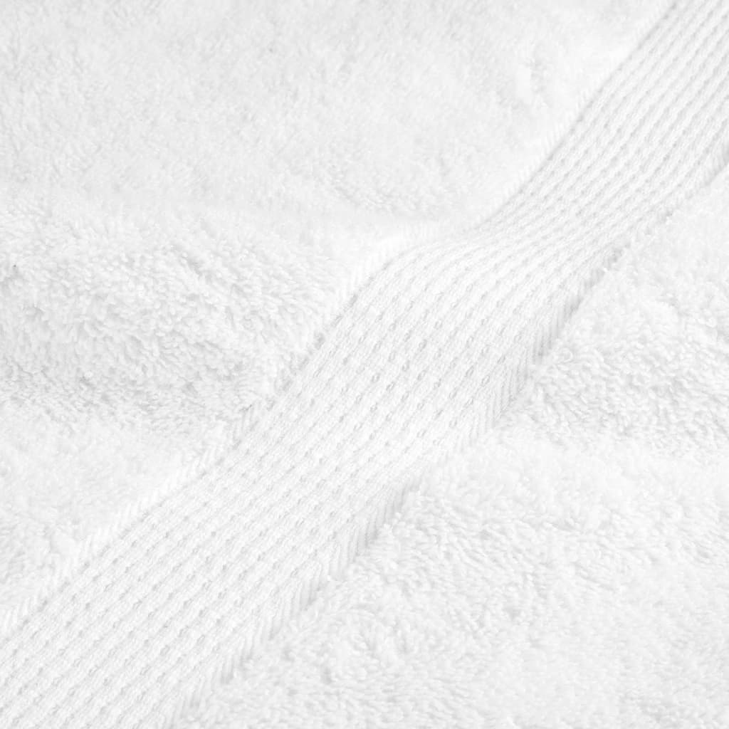 Premium Washcloths "SOLUND" 50 pcs White 15x21 cm 600 gsm