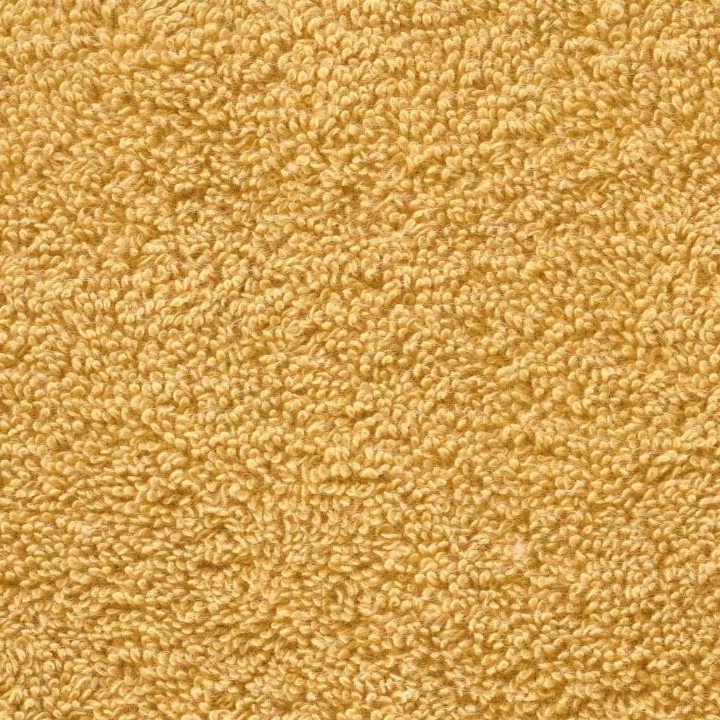 Premium Guest Towels "SOLUND" 4 pcs Gold 30x50 cm 600 gsm
