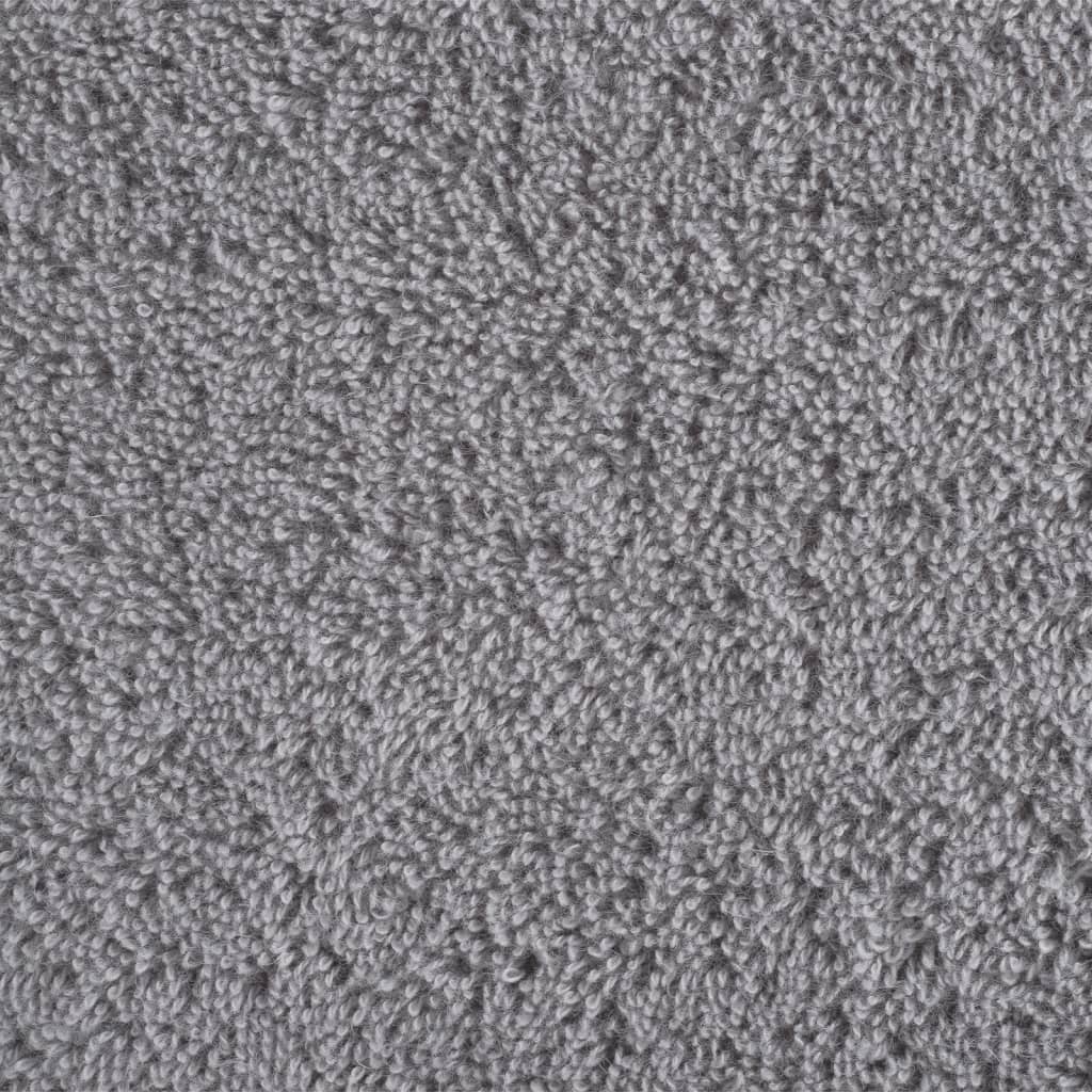 Premium Wash Towels "SOLUND" 4 pcs Grey 30x30 cm 600 gsm