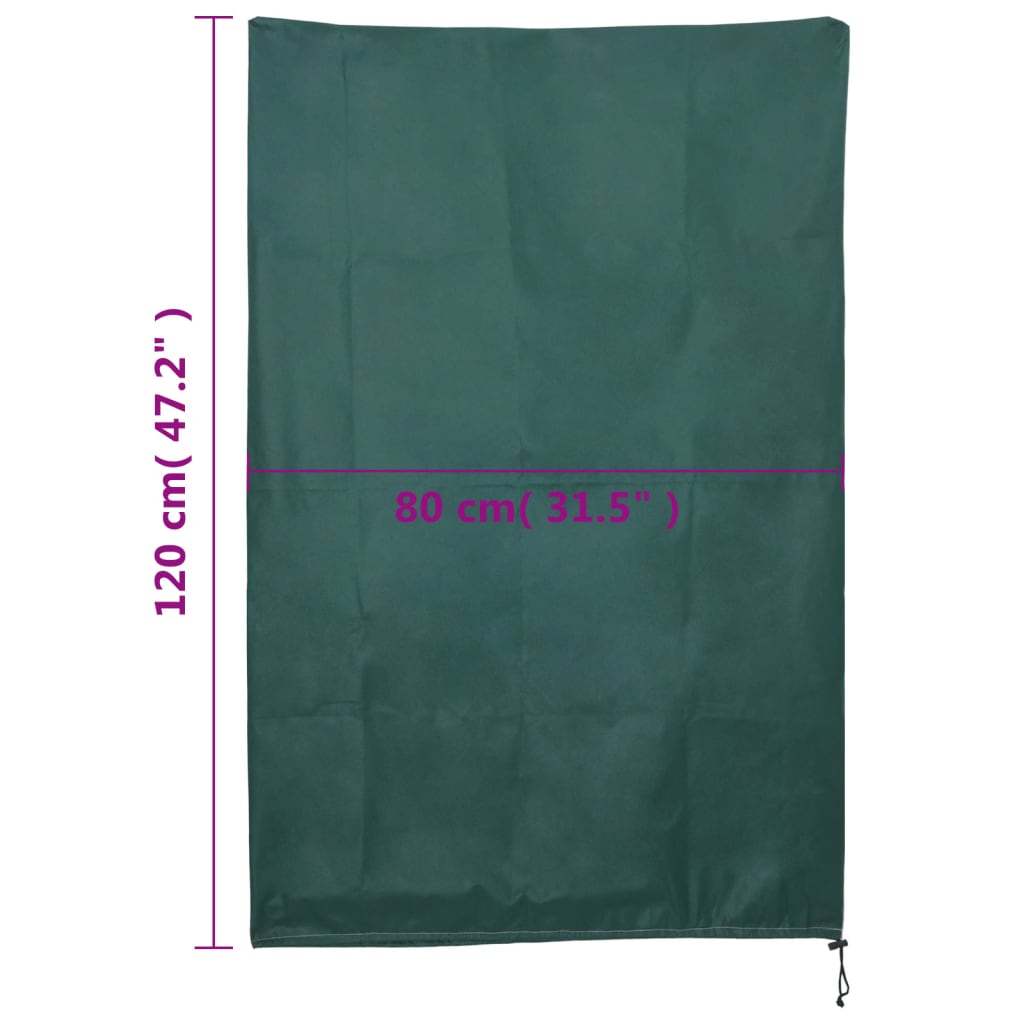 Plant Fleece Covers with Drawstring 4 pcs 70 g/m² 0.8x1.2 m