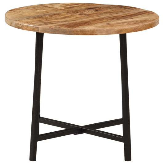 Coffee Table | Natural Wood | Solid Mango Wood and Iron | Medium