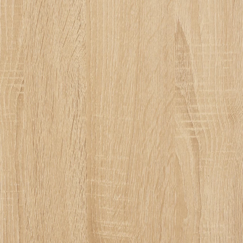 Console Table with Shelf Sonoma Oak 105x30x75cm Engineered Wood