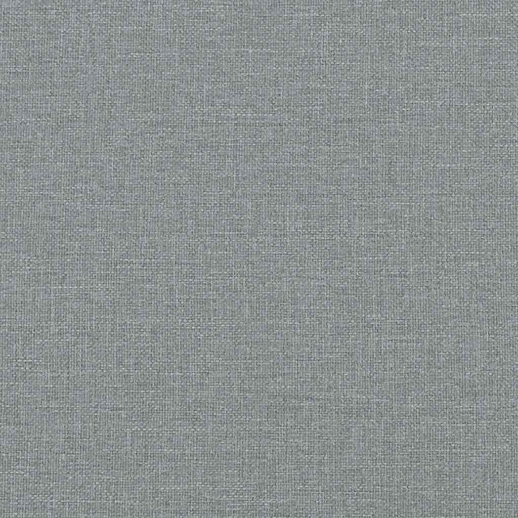 Recliner Chair Light Gray Fabric