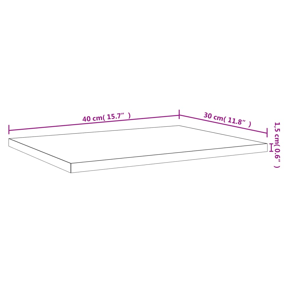 Wall Shelves 4 pcs Smoked Oak 40x30x1,5 cm Engineered Wood