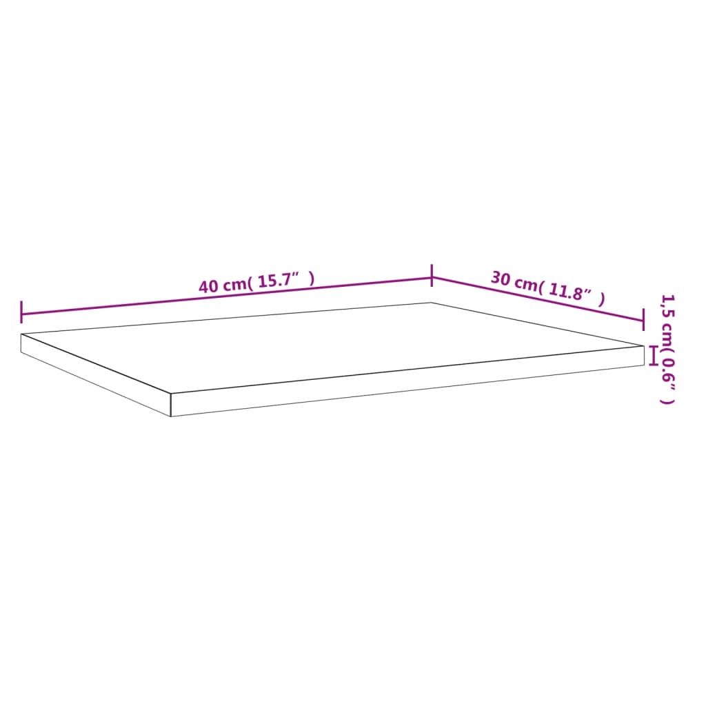Wall Shelves 4 pcs Grey Sonoma 40x30x1,5 cm Engineered Wood