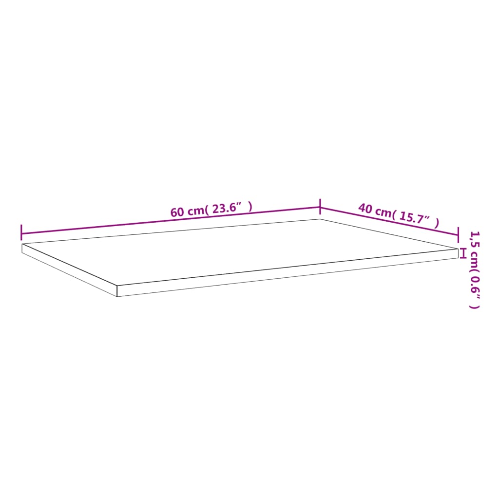 Wall Shelves 4 pcs Grey Sonoma 60x40x1,5 cm Engineered Wood