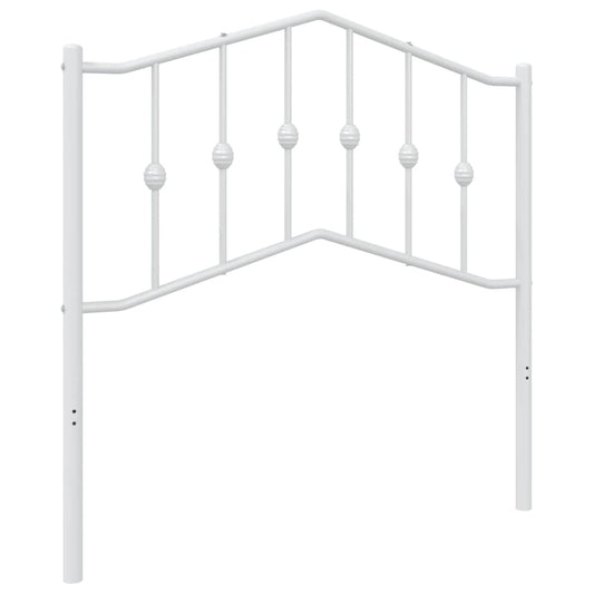 Metal Replace Headboard White 90 cm