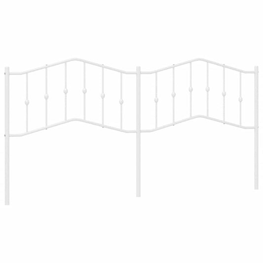 Metal Replace Headboard White 193 cm