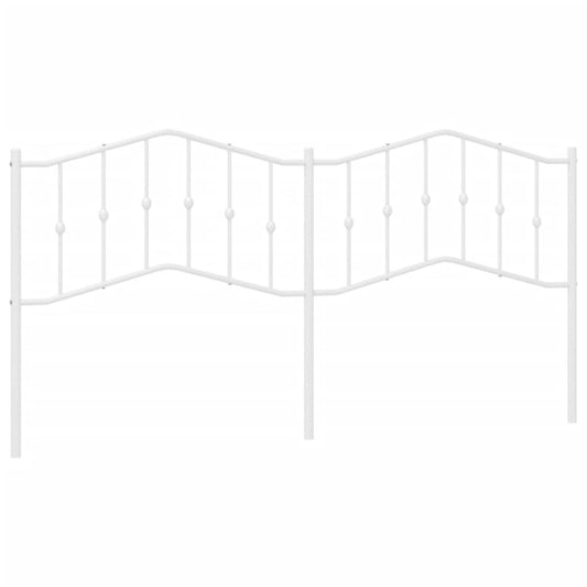 Metal Replace Headboard White 200 cm
