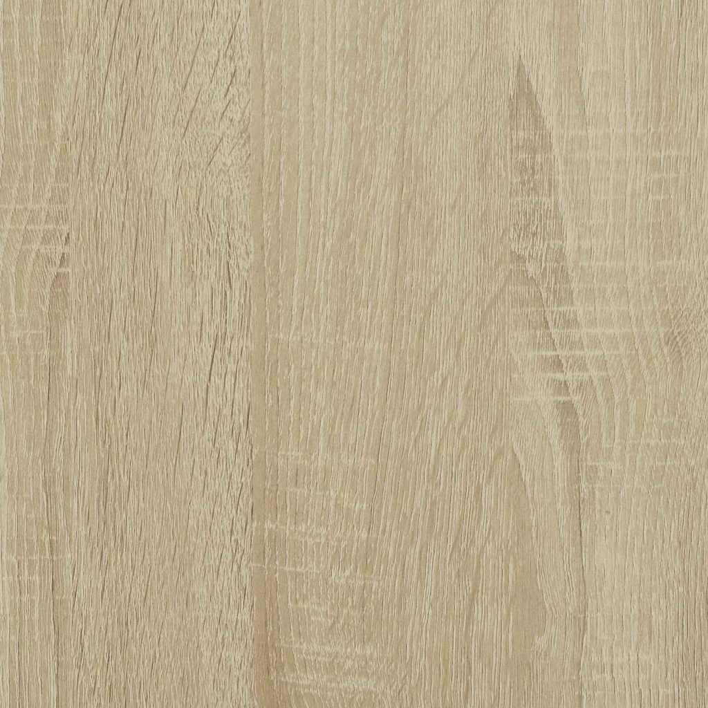Bedside Cabinets with Glass Doors 2 pcs Sonoma Oak 35x37x50 cm