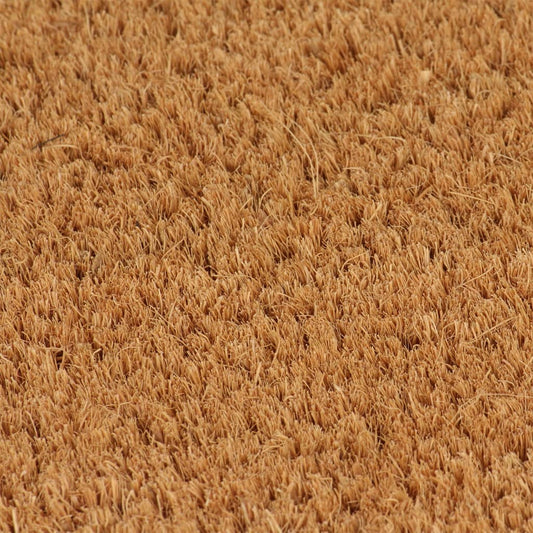 Door Mat Natural 50x80 cm Tufted Coir