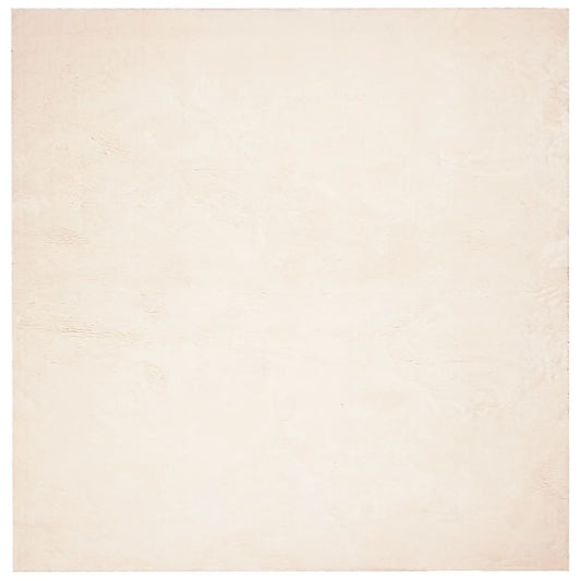 Rug HUARTE Short Pile Soft and Washable Beige 240x240 cm