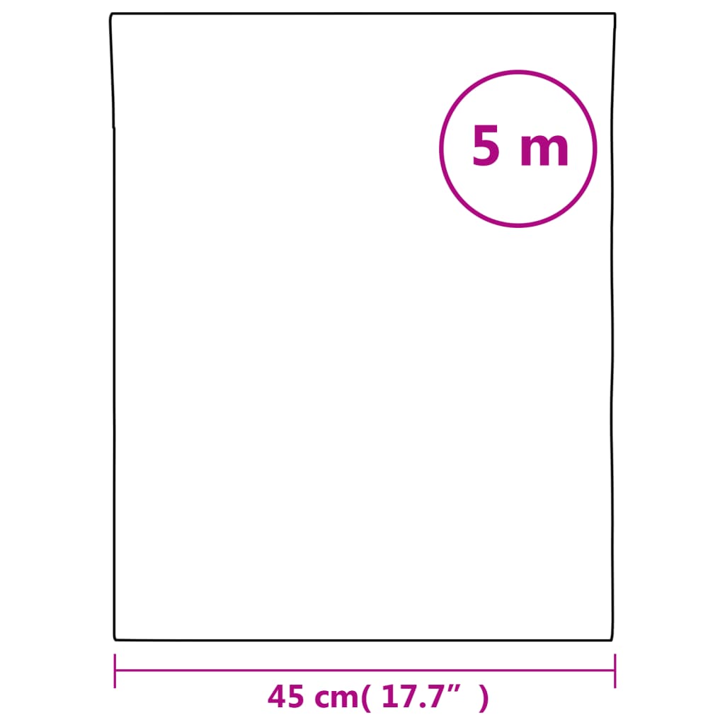 Window Film | White | PVC | 45 x 500 cm | Adjustable Armrests