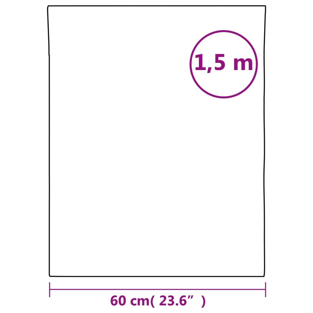 Mirror Films 2 pcs Self-Adhesive 60x150 cm PET