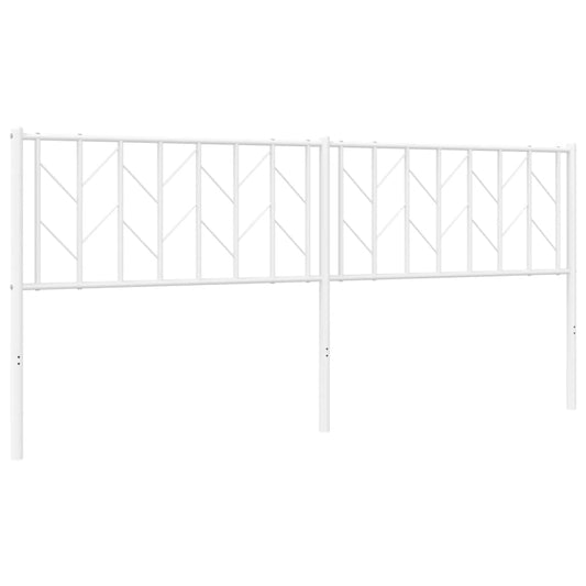 Metal Replace Headboard White 193 cm
