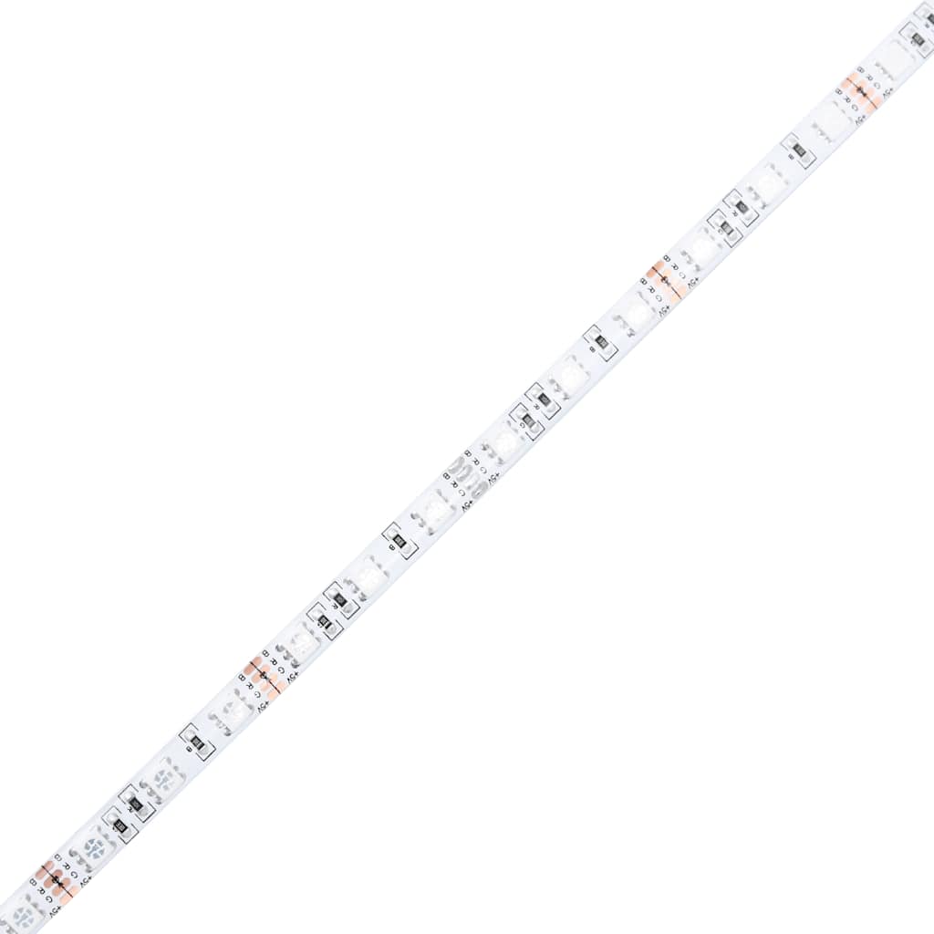 Bedside Cabinet with LED Lights Sonoma Oak 35x39x55 cm
