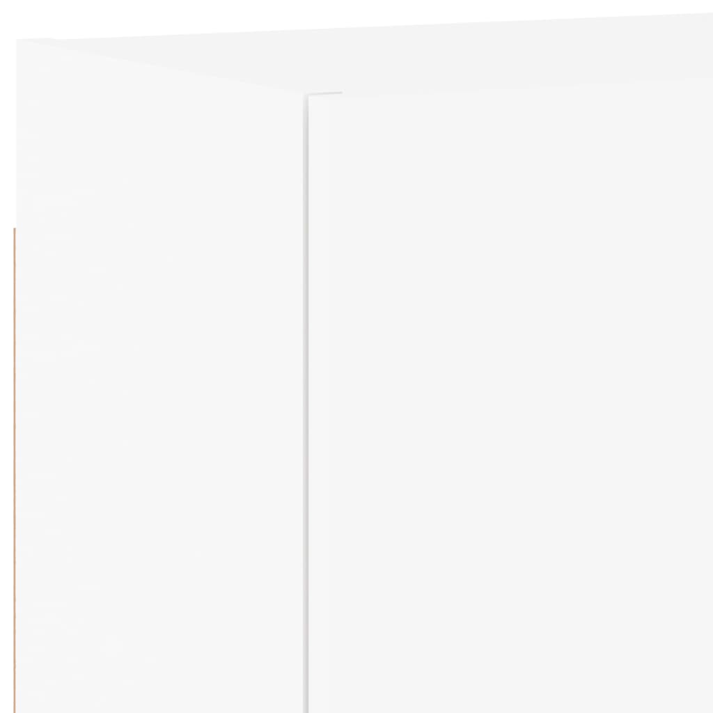 TV Wall Cabinet White 40.5x30x40 cm Engineered Wood