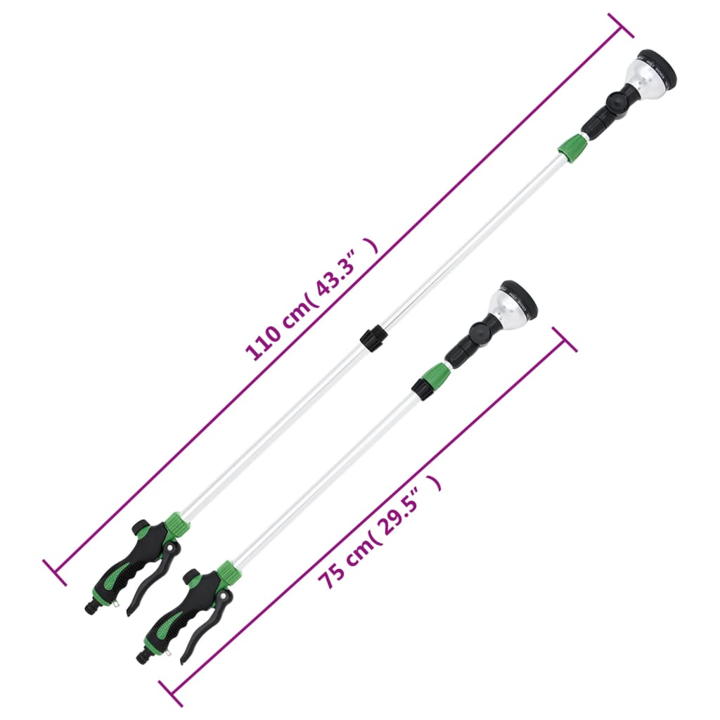 Telescopic Spray Lance with 10 Patterns 75-110 cm