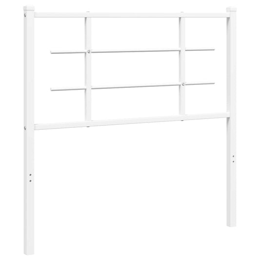 Metal Replace Headboard White 100 cm