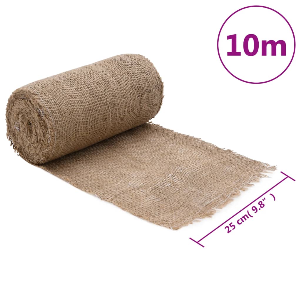 Jute Roll 0,25x10 m 100% Jute 200 gsm