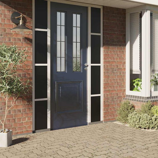 Window Film Static Frosted Black 60x1000 cm PVC
