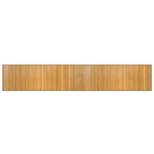 Rug Rectangular Natural 70x400 cm Bamboo