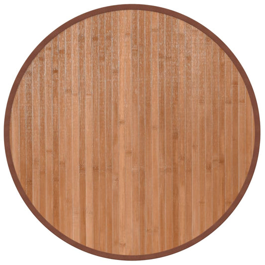 Rug Round Natural60 cm Bamboo
