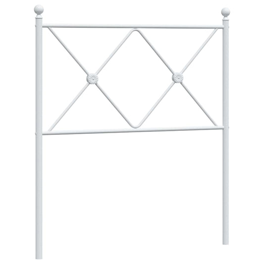 Metal Replace Headboard White 75cm