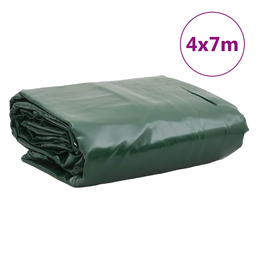 Tarpaulin Green 4x7 m 650 g/m²