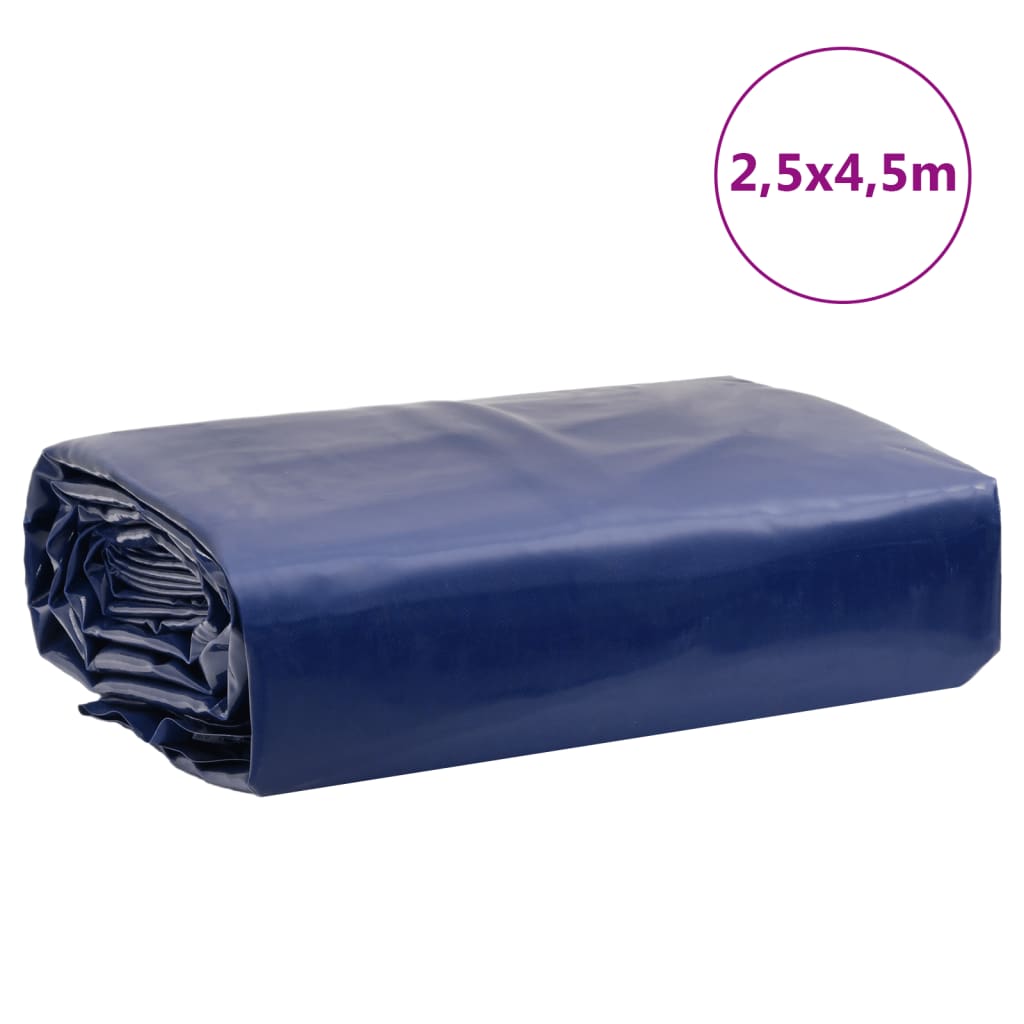 Tarpaulin Blue 2,5x4,5 m 650 g/m²