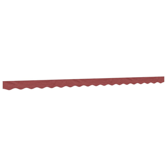 Awning Valance Replacement Burgundy Stripe 450 cm