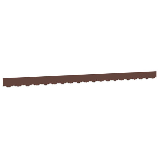 Awning Valance Replacement Brown Stripe 600 cm