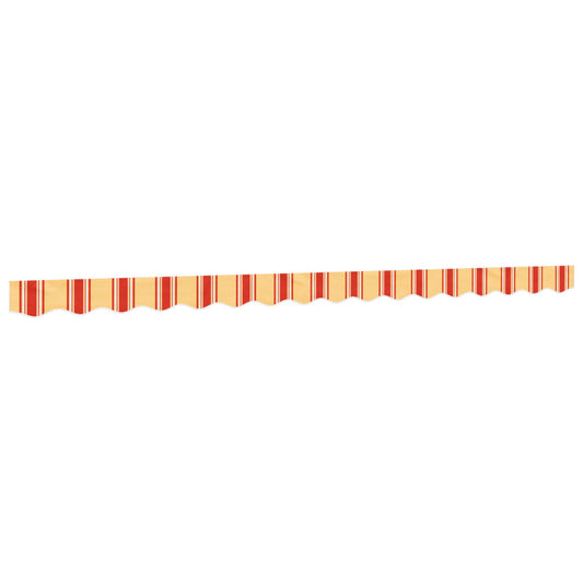 Awning Valance Replacement Yellow and Orange Stripe 400 cm