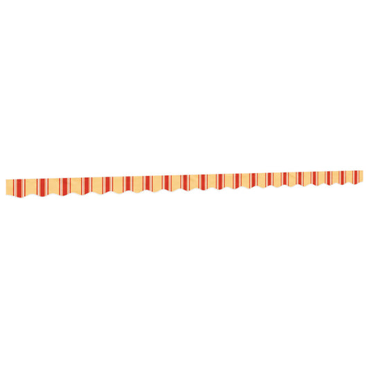 Awning Valance Replacement Yellow and Orange Stripe 500 cm