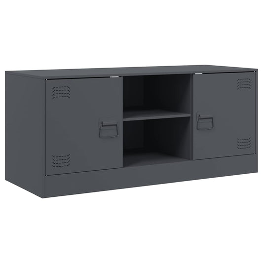 TV Cabinet Anthracite 99x39x44 cm Steel