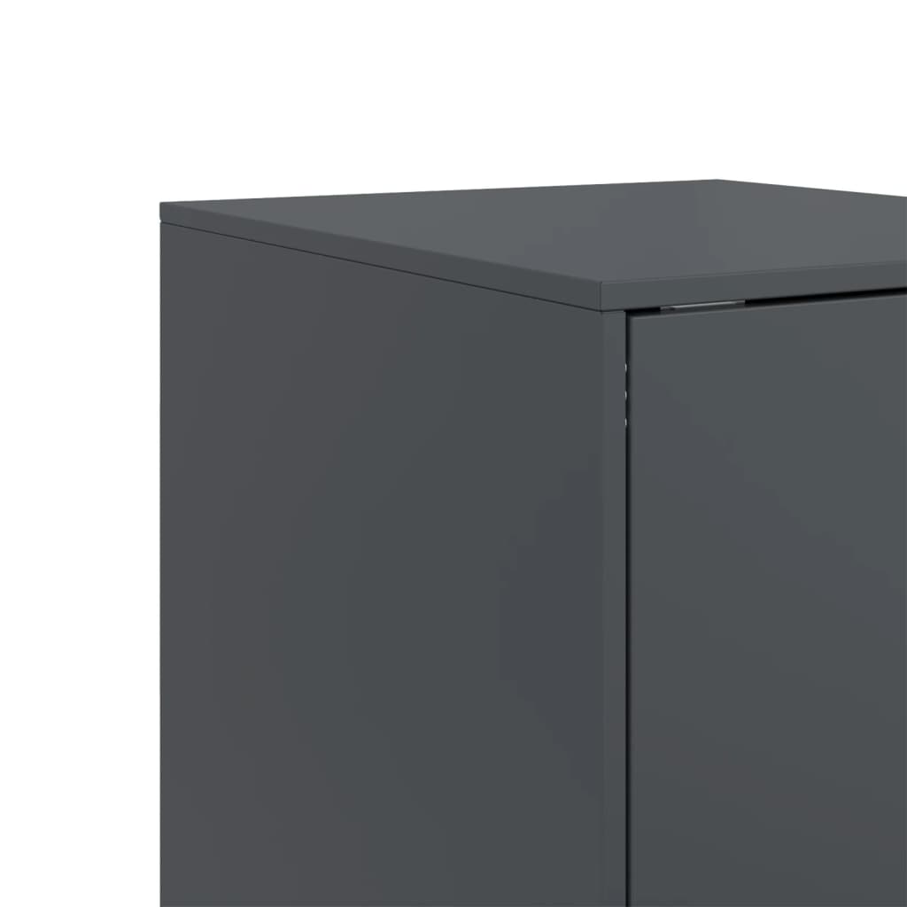 Sideboard Anthracite 34,5x39x107 cm Steel