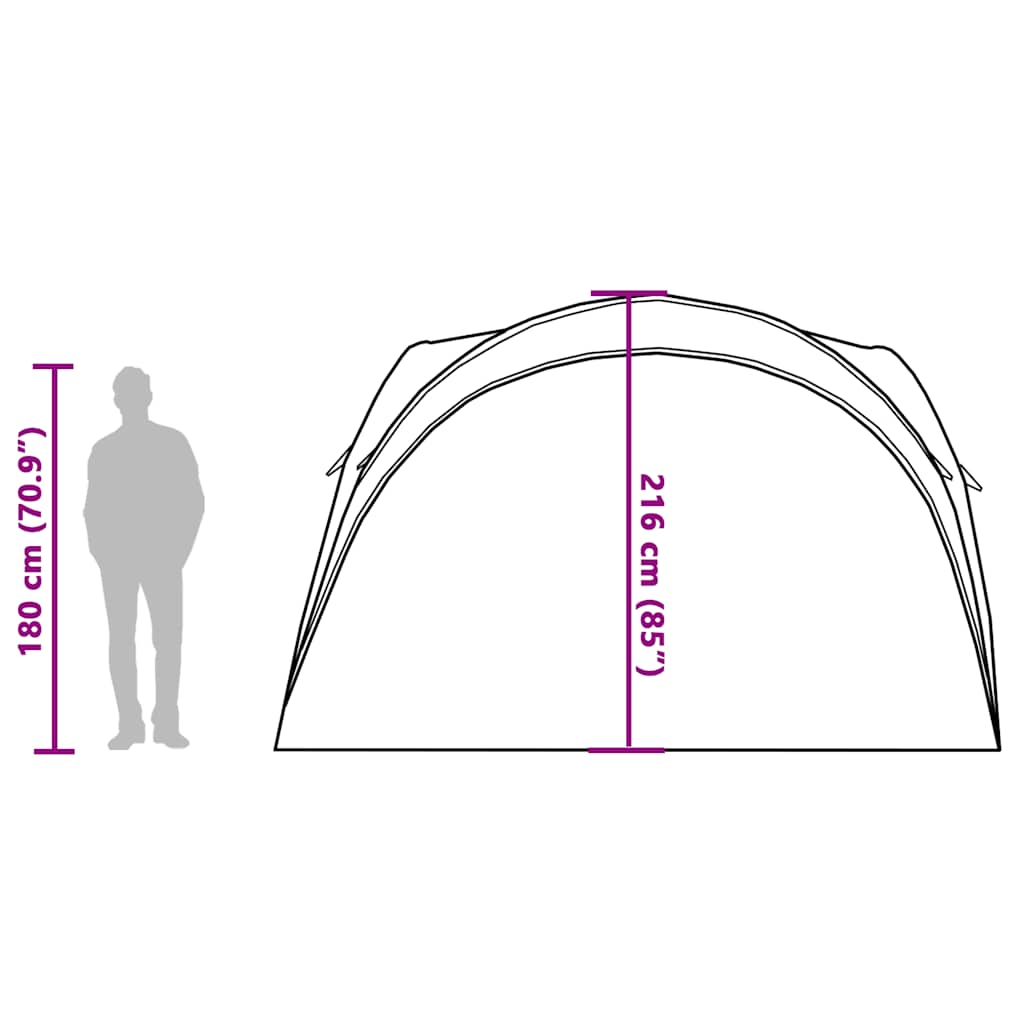 Party Tent Green Waterproof