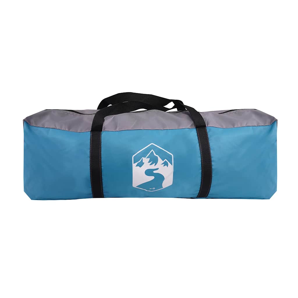 Family Tent Tipi 12-Person Blue Waterproof