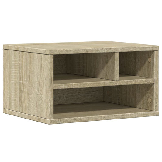 Printer Stand Sonoma Oak 40x32x22,5 cm Engineered Wood