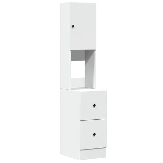 Kitchen Cabinet White 35x50x180 cm Engineered Wood