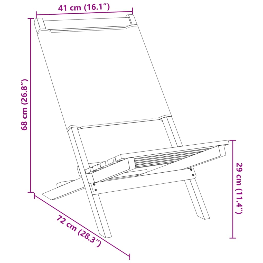Folding Chairs 8 pcs Green Fabric and Solid Wood