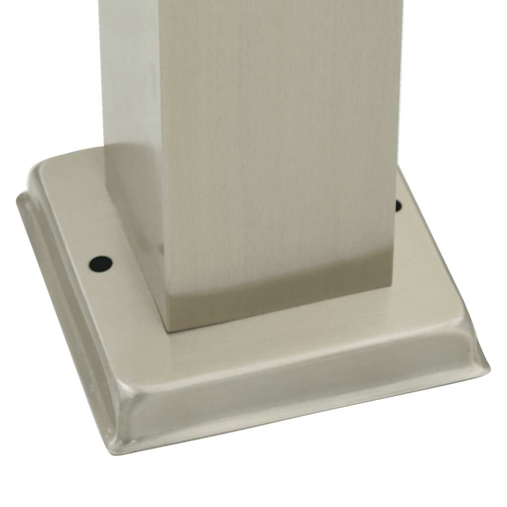 Bollard Light with Outlet 50 cm Stainless Steel IP44