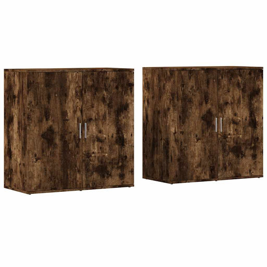 Sideboard | Smoked Oak | Engineered Wood | Large | Sideboard