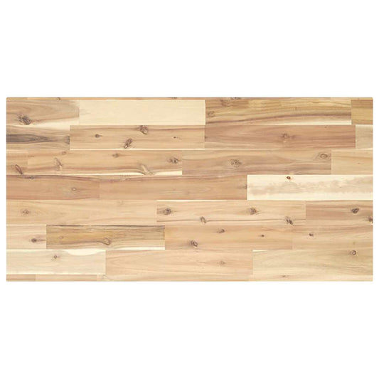 Floating Shelf 80x40x2 cm Untreated Solid Wood Acacia