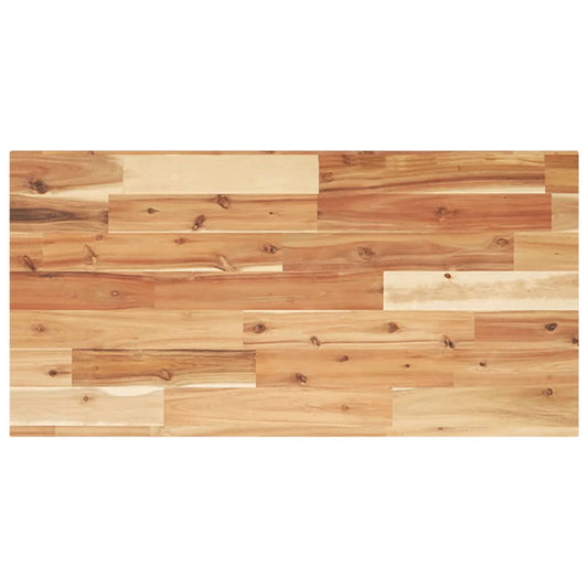 Floating Shelf 80x40x2 cm Oil Finished Solid Wood Acacia